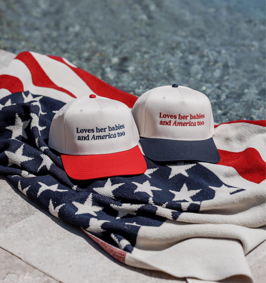 YOUNG & RAD LOVES HER BABIES & AMERICA TOO HAT (COLLECTIVE)