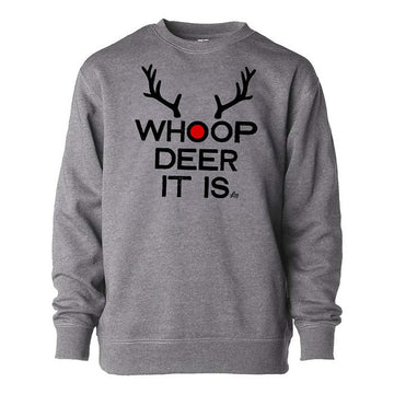 (PRE-ORDER) LEDGER WHOOP DEER IT IS KIDS CREWNECK SWEATSHIRT