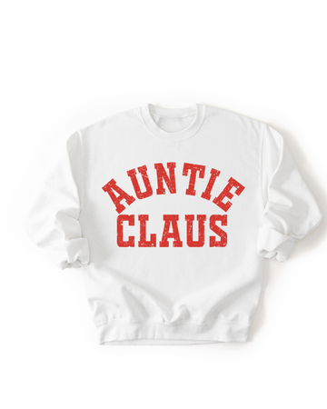 Auntie Claus Varsity Sweatshirt