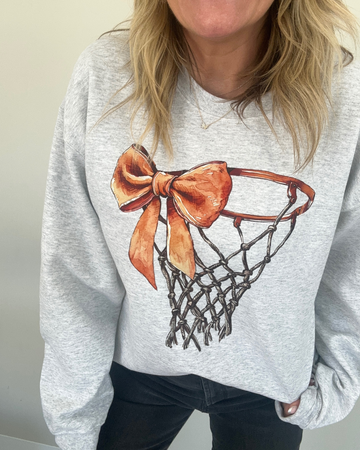 IN THE LIGHT BASKETBALL BOW SWEATSHIRT