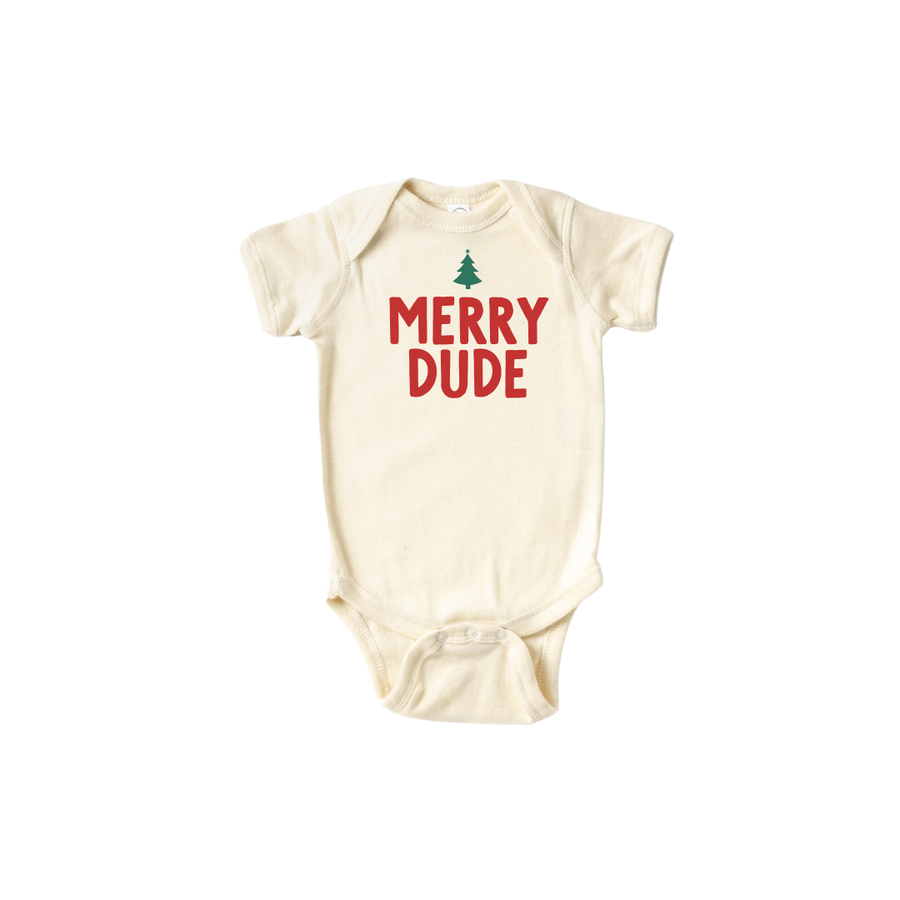 SAVED BY GRACE Merry Dude Tree Onesie (COLLECTIVE)