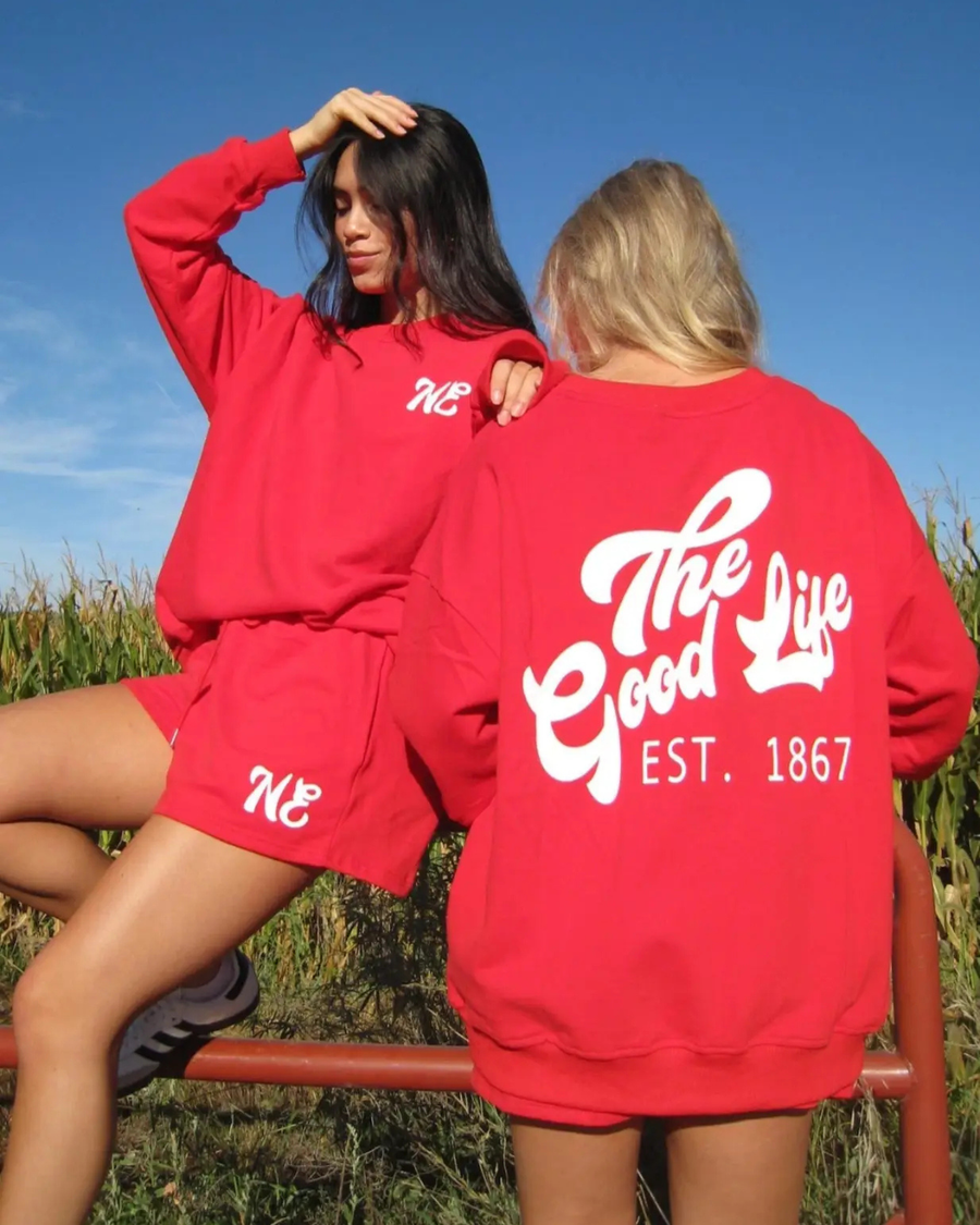FSB NE GOOD LIFE CORE SWEATSHIRT | RED