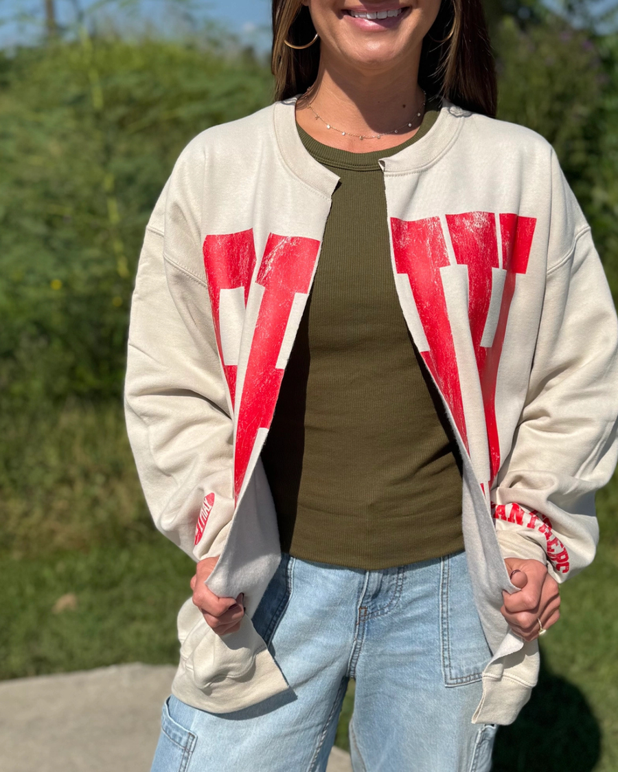 (PRE-ORDER) HAND-CUT CARDIGAN CUSTOM #1 FAN SWEATSHIRT | VARIOUS STYLES