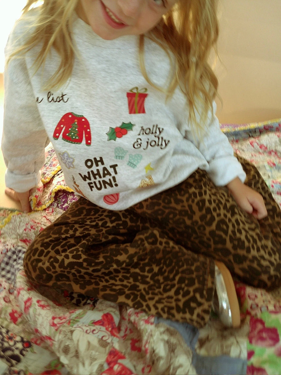 (PRE-ORDER) E+E OH WHAT FUN YOUTH CHRISTMAS SWEATSHIRT