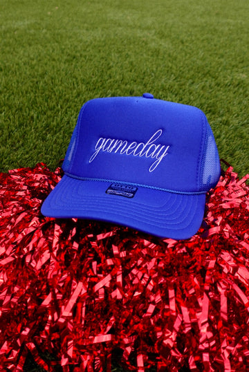 Gameday Trucker Hat | Blue