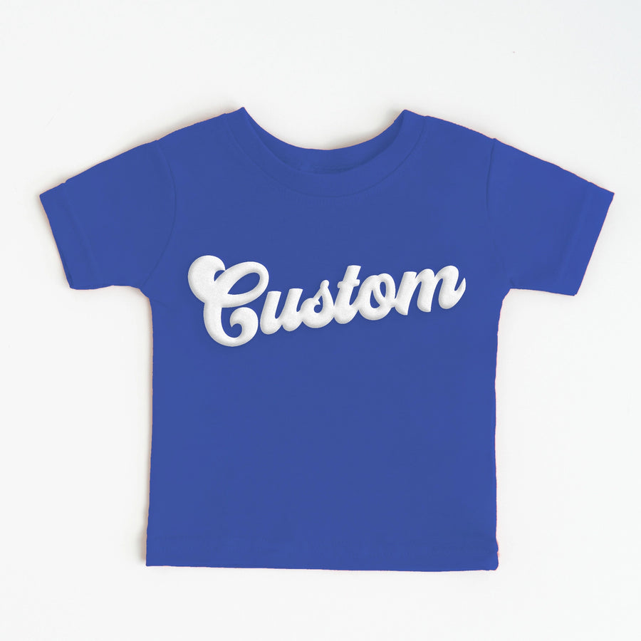 (PRE-ORDER) CUSTOM SHOP KID'S PUFF PRINT TEES