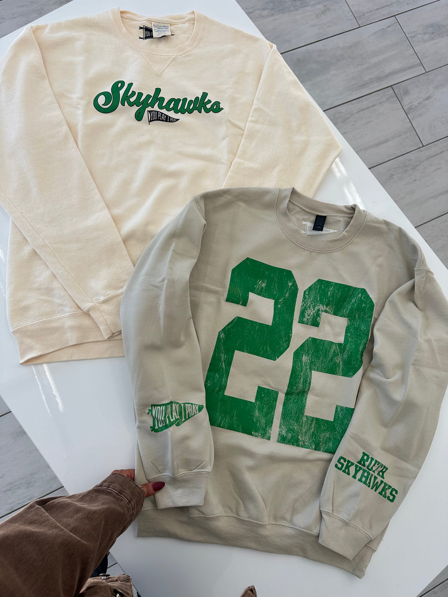 (PRE-ORDER) GAME DAY FLAG CUSTOM SWEATSHIRT | CUSTOMIZE