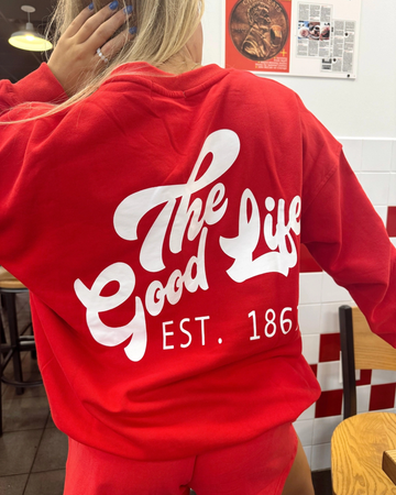 FSB NE GOOD LIFE CORE SWEATSHIRT | RED