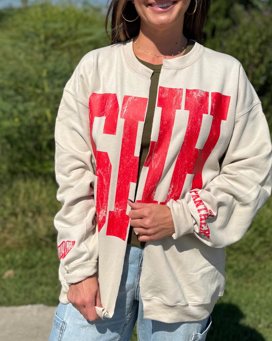 (PRE-ORDER) HAND-CUT CARDIGAN CUSTOM #1 FAN SWEATSHIRT | VARIOUS STYLES