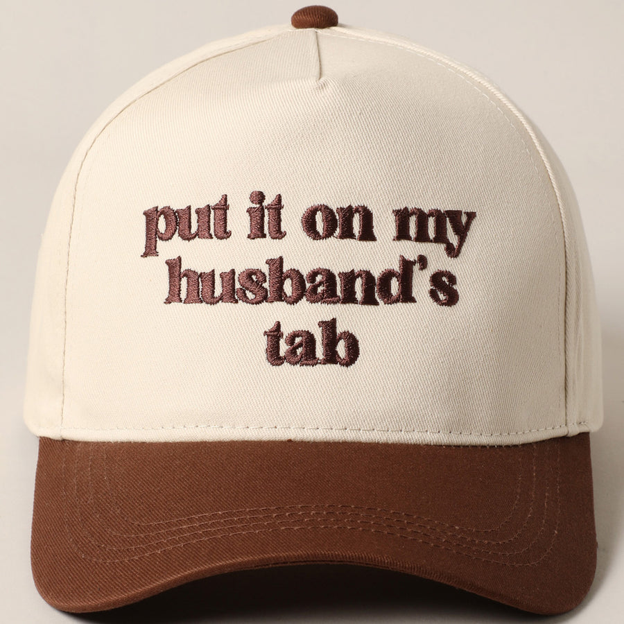 PUT IT ON MY HUSBAND'S TAB HAT | BROWN