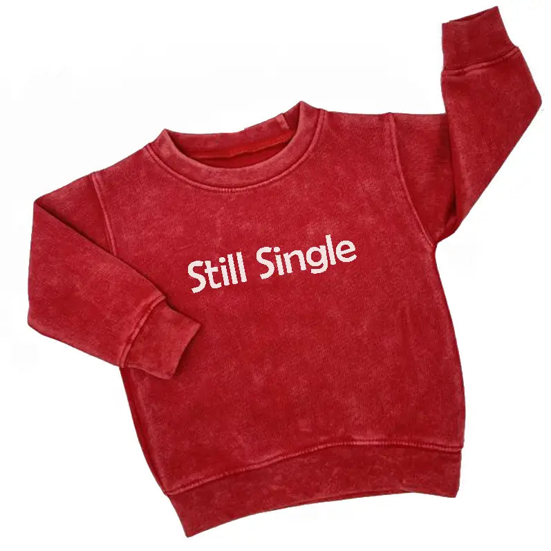 (PRE-ORDER) HOLLAND AVE STILL SINGLE VINTAGE WASH KID'S SWEATSHIRT