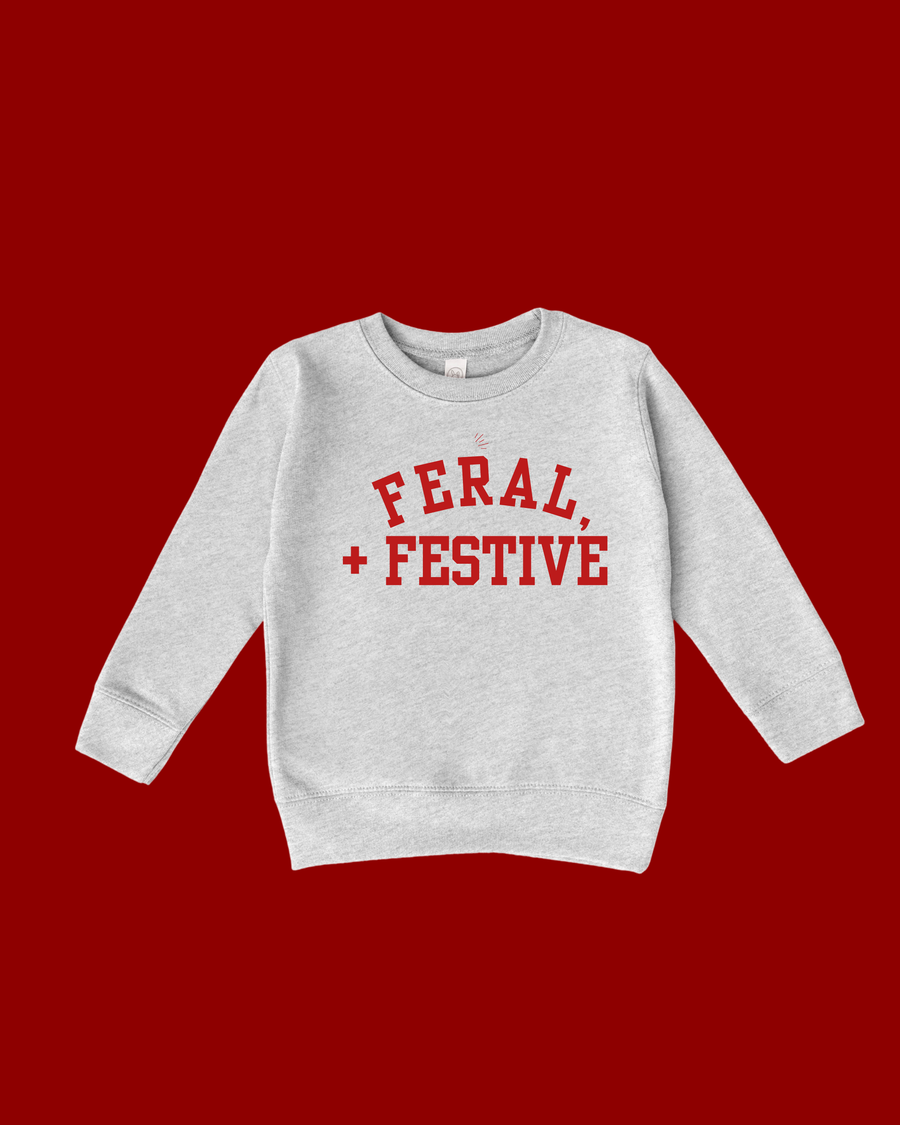 Feral + Festive Pullover
