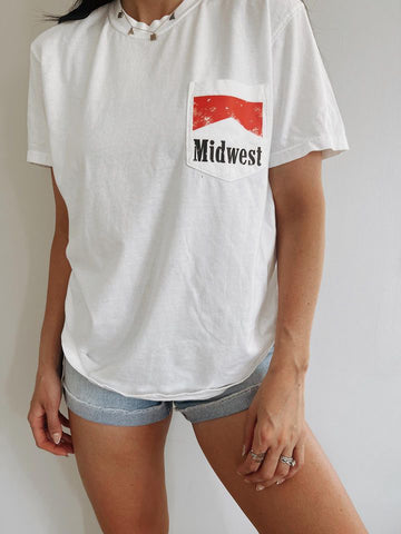 (PRE-ORDER) TNCC MIDWEST ADULT UNISEX TEE | WHITE OR ASH GRAY
