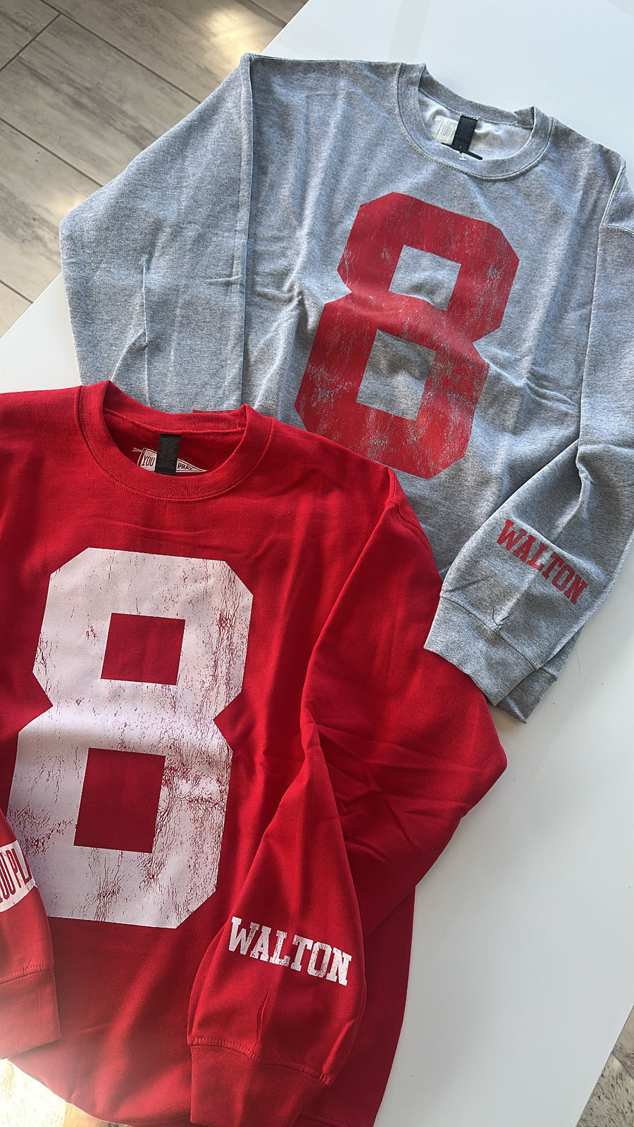 (PRE-ORDER) CUSTOM #1 FAN SWEATSHIRT | VARIOUS STYLES