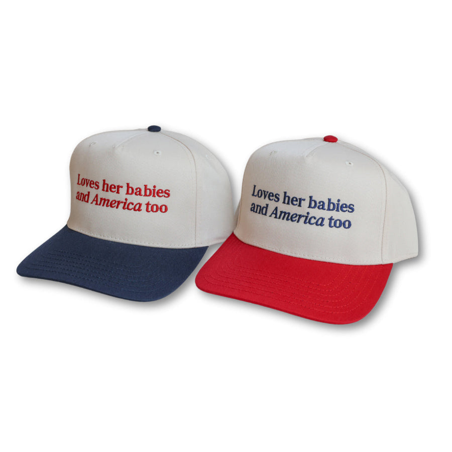 YOUNG & RAD LOVES HER BABIES & AMERICA TOO HAT (COLLECTIVE)