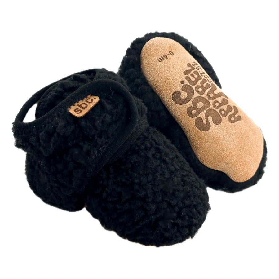 SHORE BABY The Newborn Sherpa Bootie — Jett (COLLECTIVE)