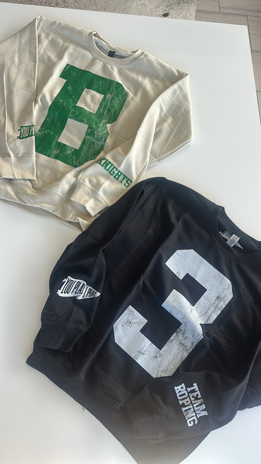 (PRE-ORDER) CUSTOM #1 FAN SWEATSHIRT | VARIOUS STYLES