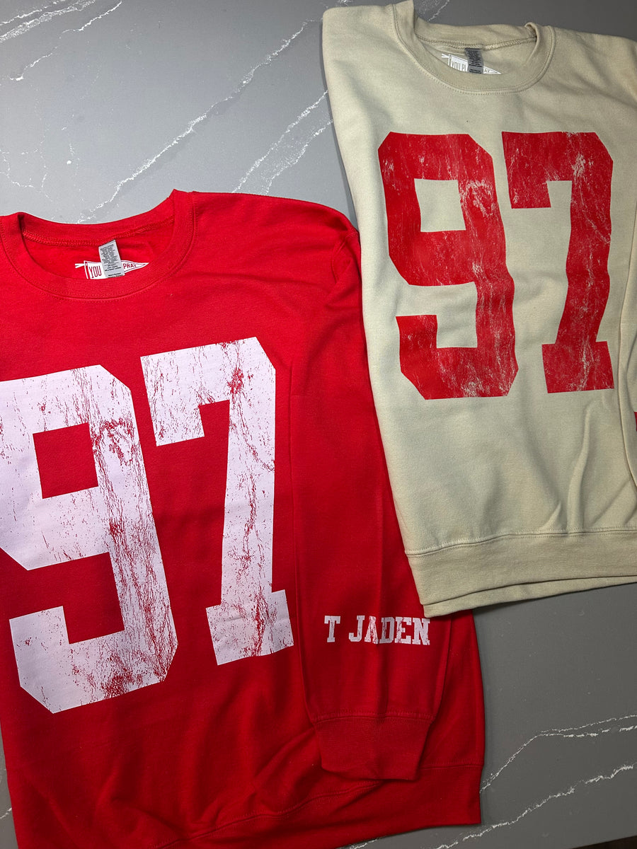 (PRE-ORDER) CUSTOM #1 FAN SWEATSHIRT | VARIOUS STYLES