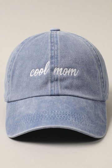 COOL MOM DENIM BLUE DAD HAT