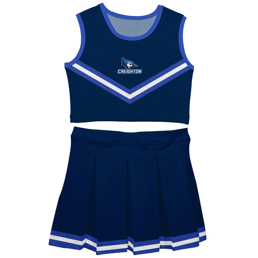 (PRE-ORDER) NCAA SLEEVELESS GIRLS CHEERLEADER SET | NEBRASKA, IOWA, IOWA STATE, CREIGHTON