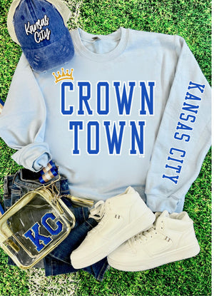 CROWN TOWN KC SWEATSHIRT | BLUE