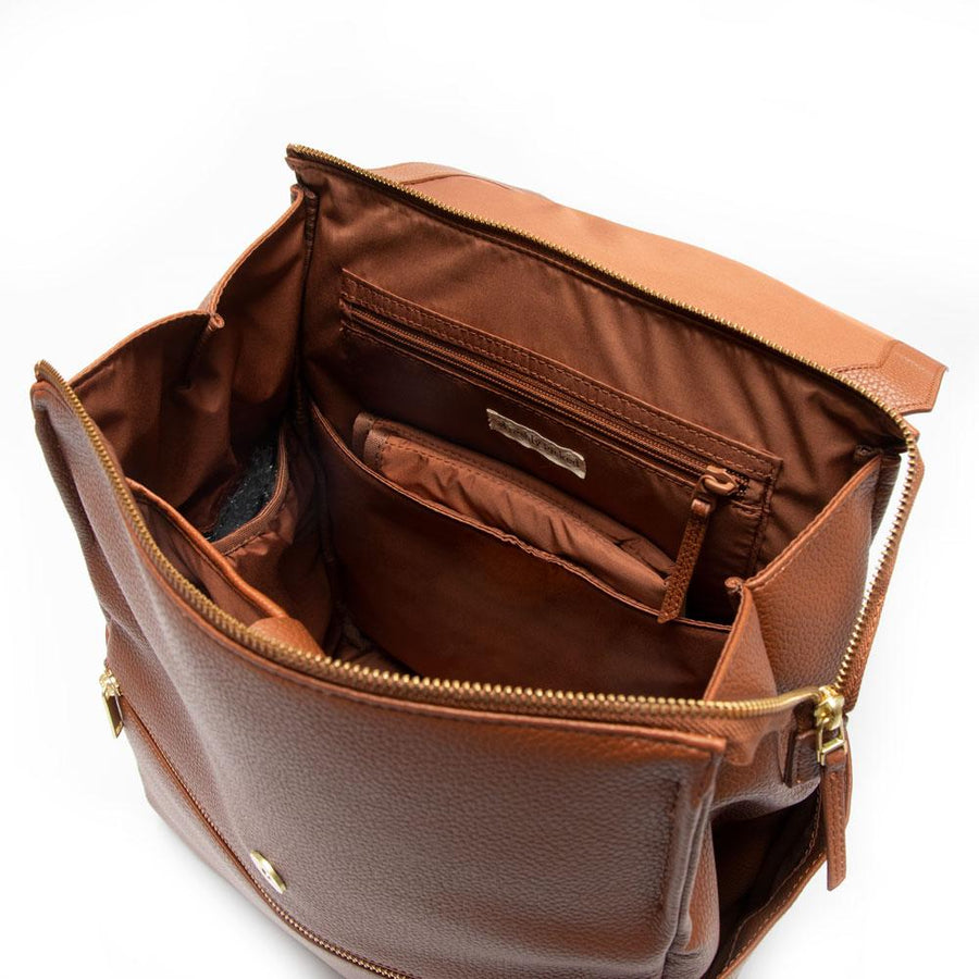 FRESHLY PICKED Cognac Classic Diaper Bag II (COLLECTIVE)