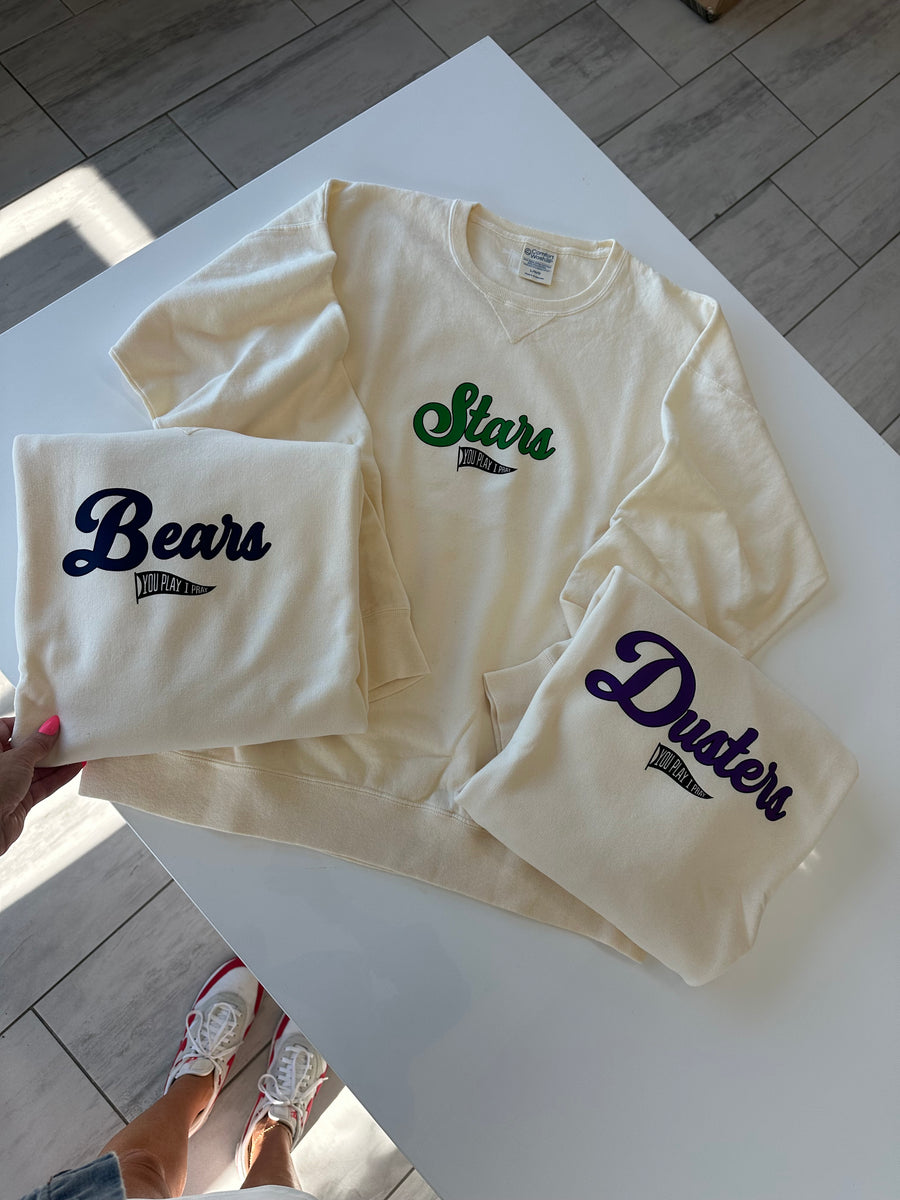 (PRE-ORDER) GAME DAY FLAG CUSTOM SWEATSHIRT | CUSTOMIZE