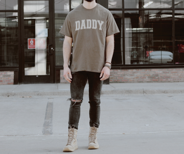 SAVED BY GRACE Daddy Varsity Tee (COLLECTIVE)