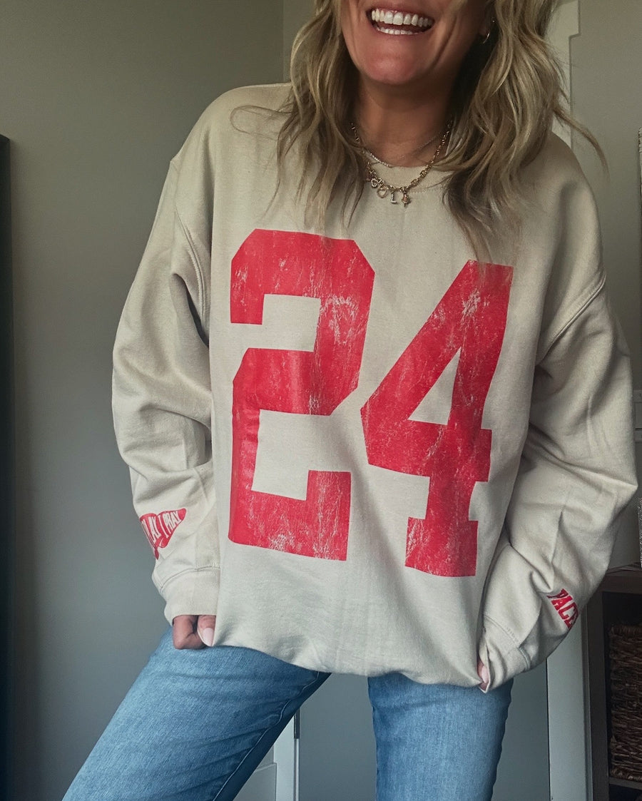 (PRE-ORDER) CUSTOM #1 FAN SWEATSHIRT | VARIOUS STYLES
