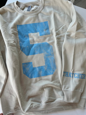 (PRE-ORDER) CUSTOM #1 FAN SWEATSHIRT | VARIOUS STYLES