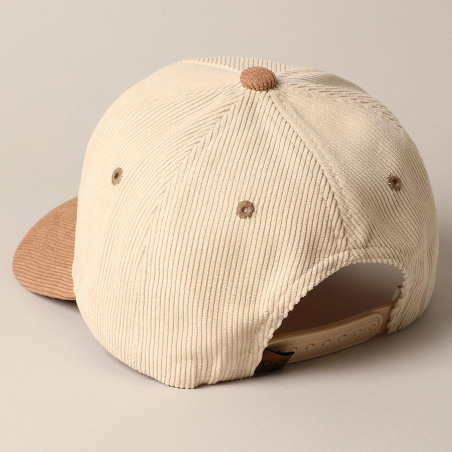 DARLIN' CORDUROY WOMEN'S BASEBALL HAT | BEIGE