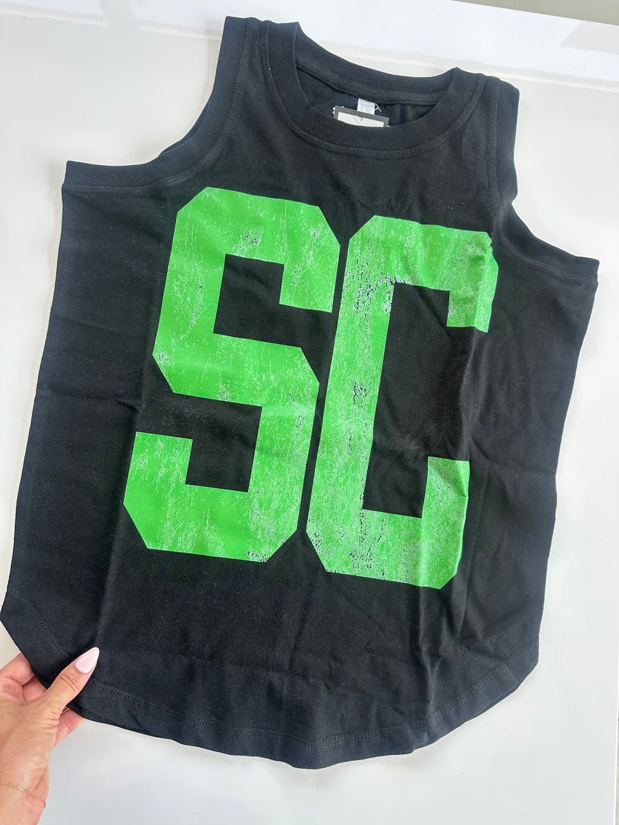 (PRE-ORDER) CUSTOM #1 FAN RELAXED TANK | BLACK OR GRAY