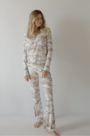 Women's Bamboo Pajama | Camo 2.0