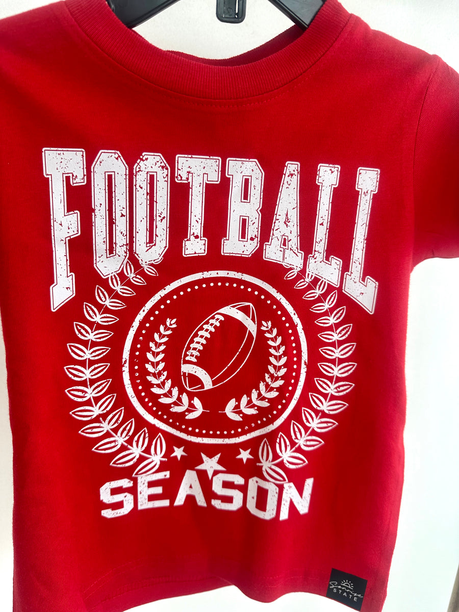 Football Season T-shirt | Red