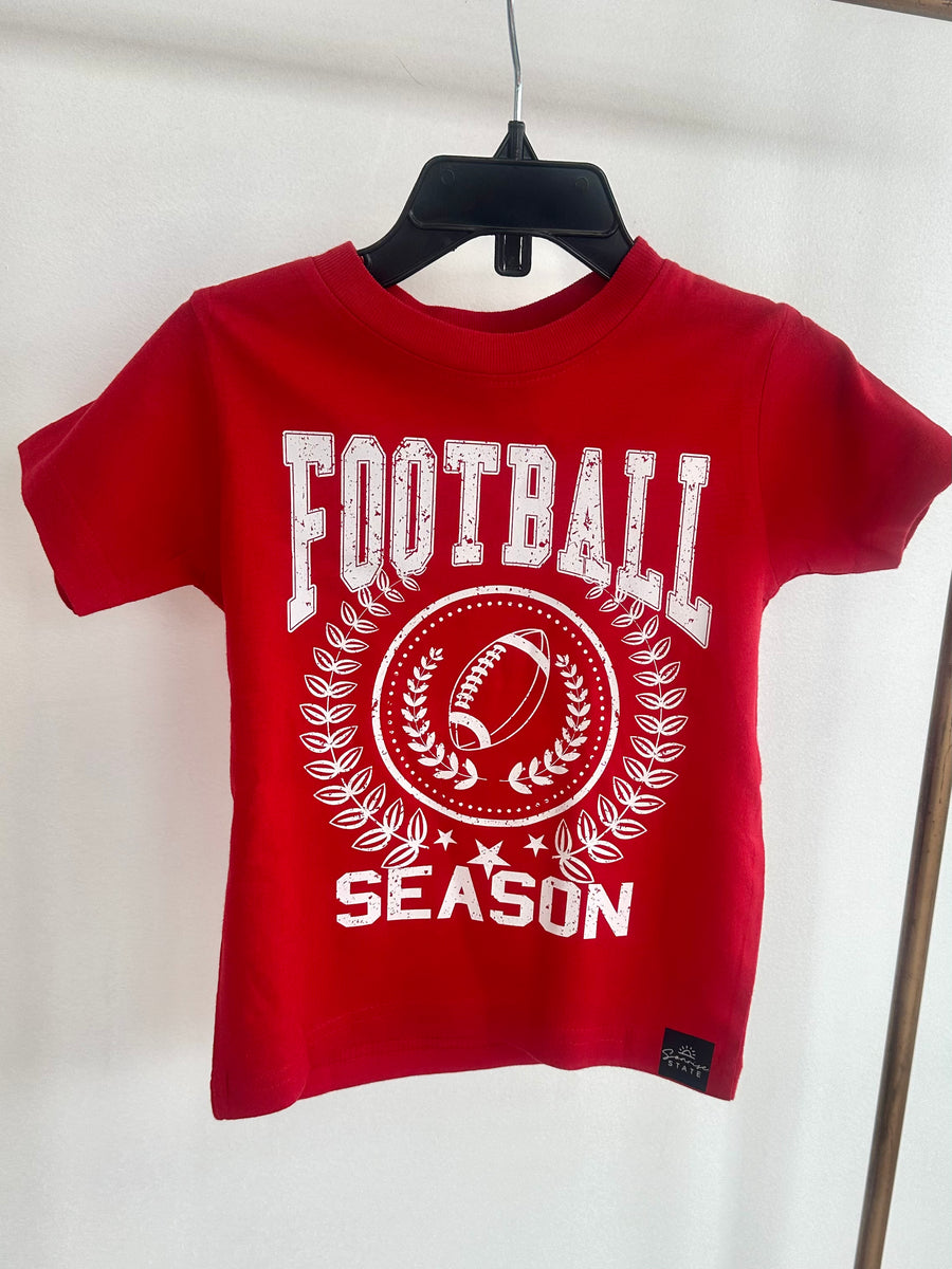 Football Season T-shirt | Red