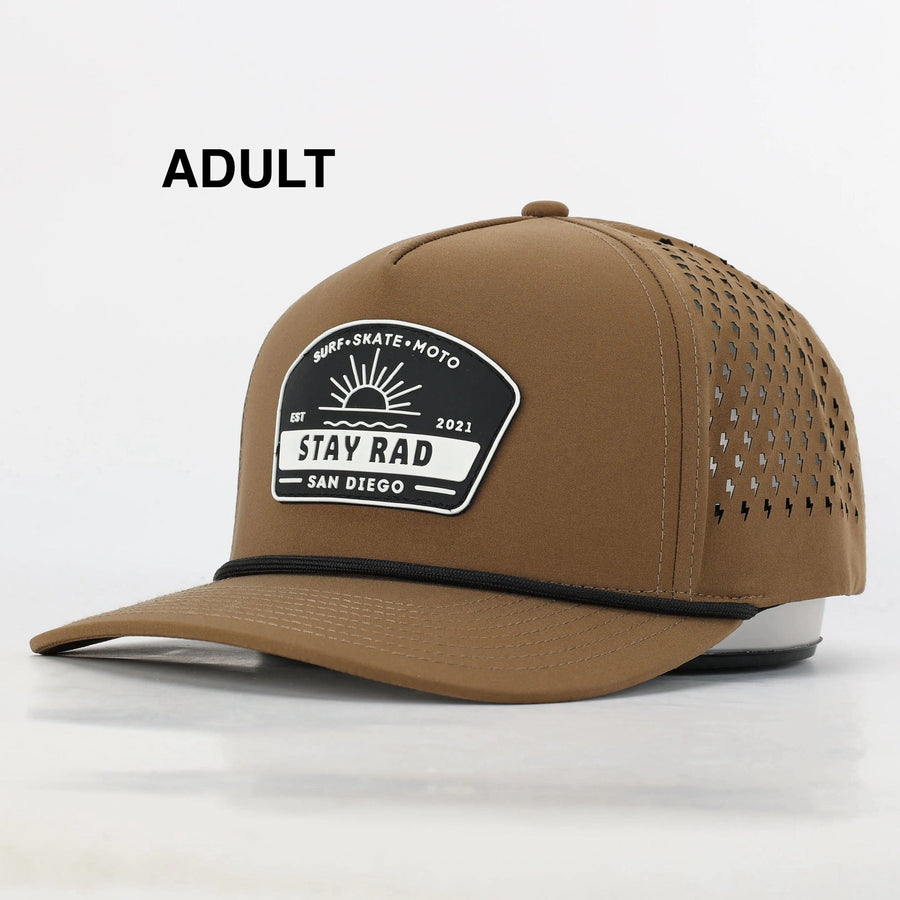 YOUNG + RAD KRUZ ADVENTURE SNAPBACK // WATER-RESISTANT (COLLECTIVE)