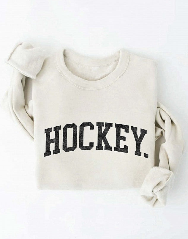 THE OC HOCKEY SWEATSHIRT | VINTAGE WHITE