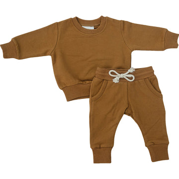 MEBIE BABY HONEY FRENCH TERRY TWO PIECE SET