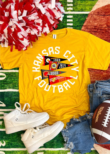 (PRE-ORDER) H+H KC CHAMPS FLAG SWEATSHIRT + TEE | YOUTH + ADULT