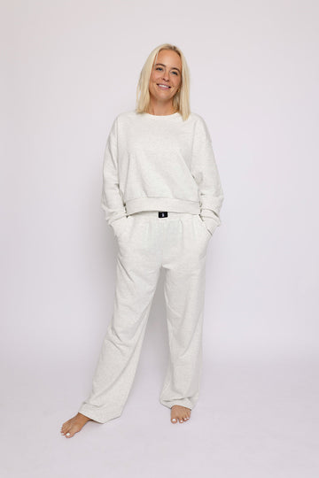 Women's Sweat Set | Heather Grey