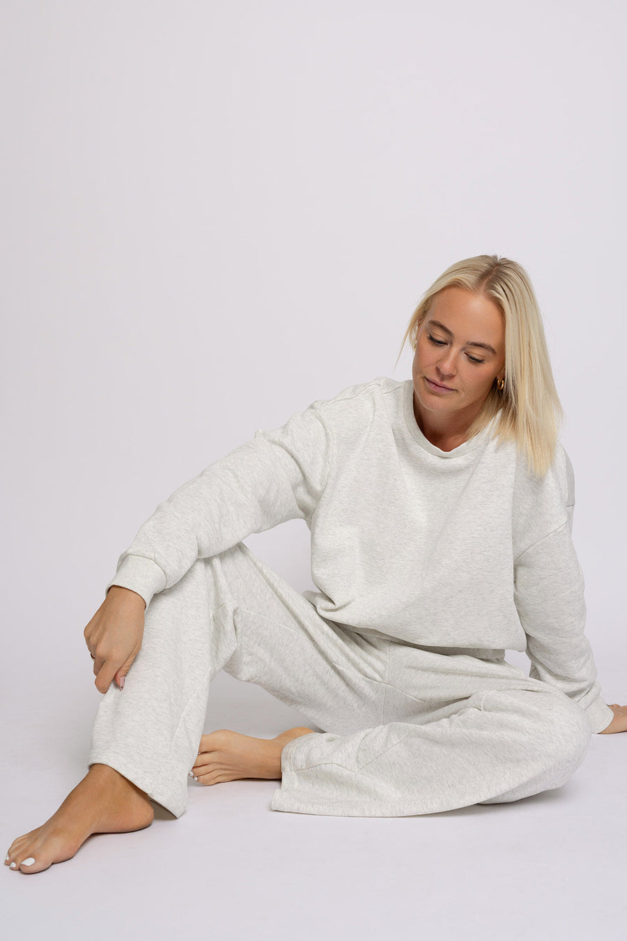 Women's Sweat Set | Heather Grey