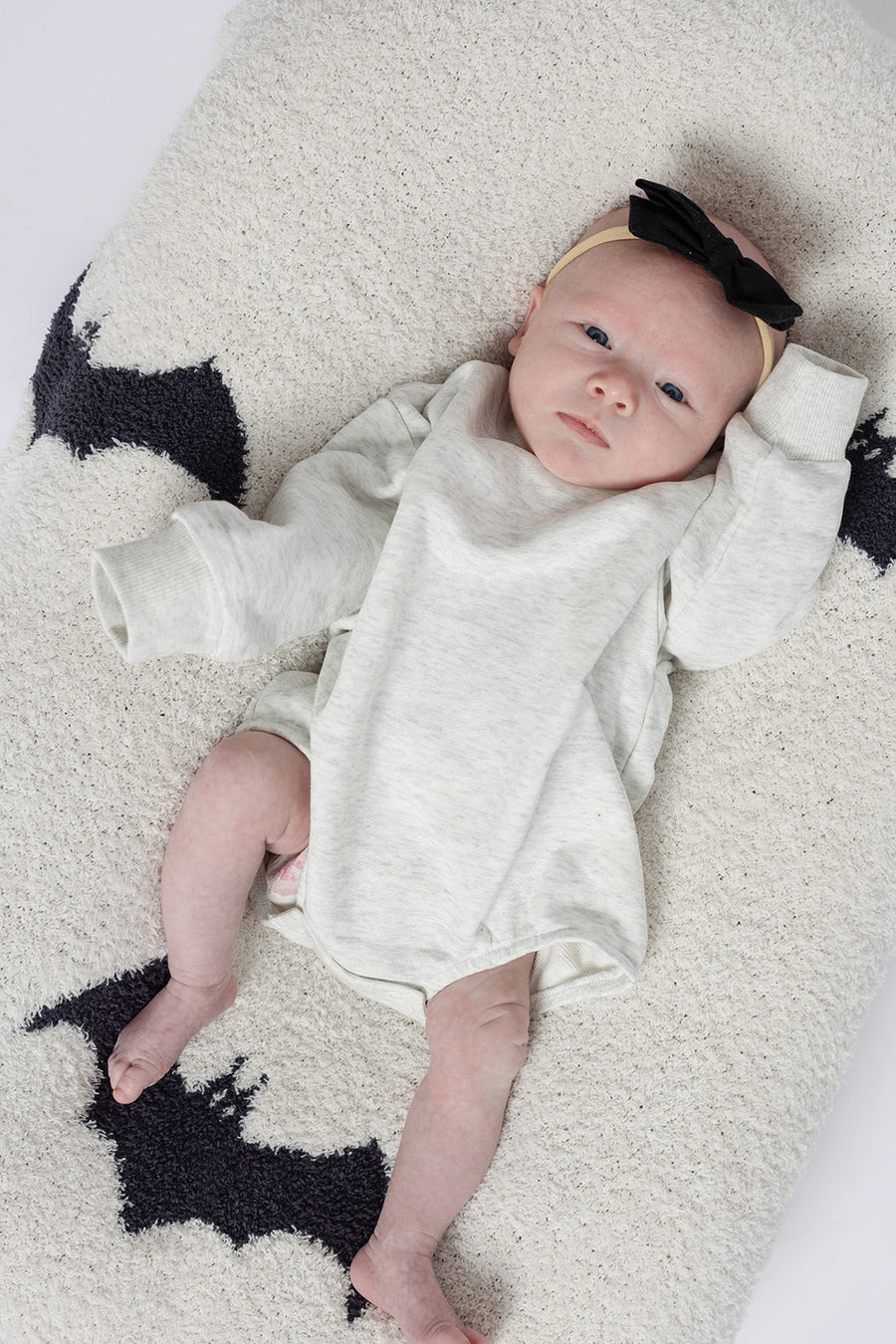 Sweatshirt Romper | Heather Grey