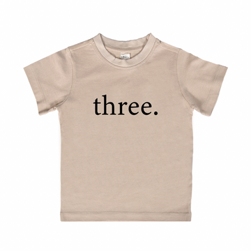 SAVED BY GRACE Three. - Birthday Tee (COLLECTIVE)