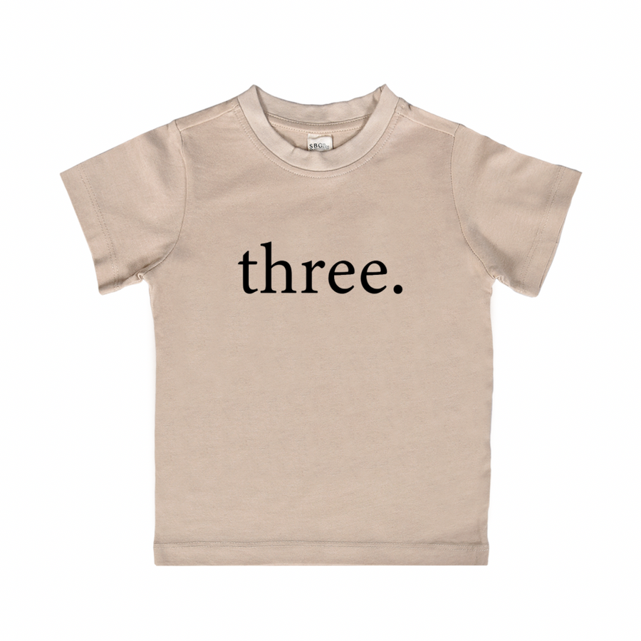 SAVED BY GRACE Three. - Birthday Tee (COLLECTIVE)