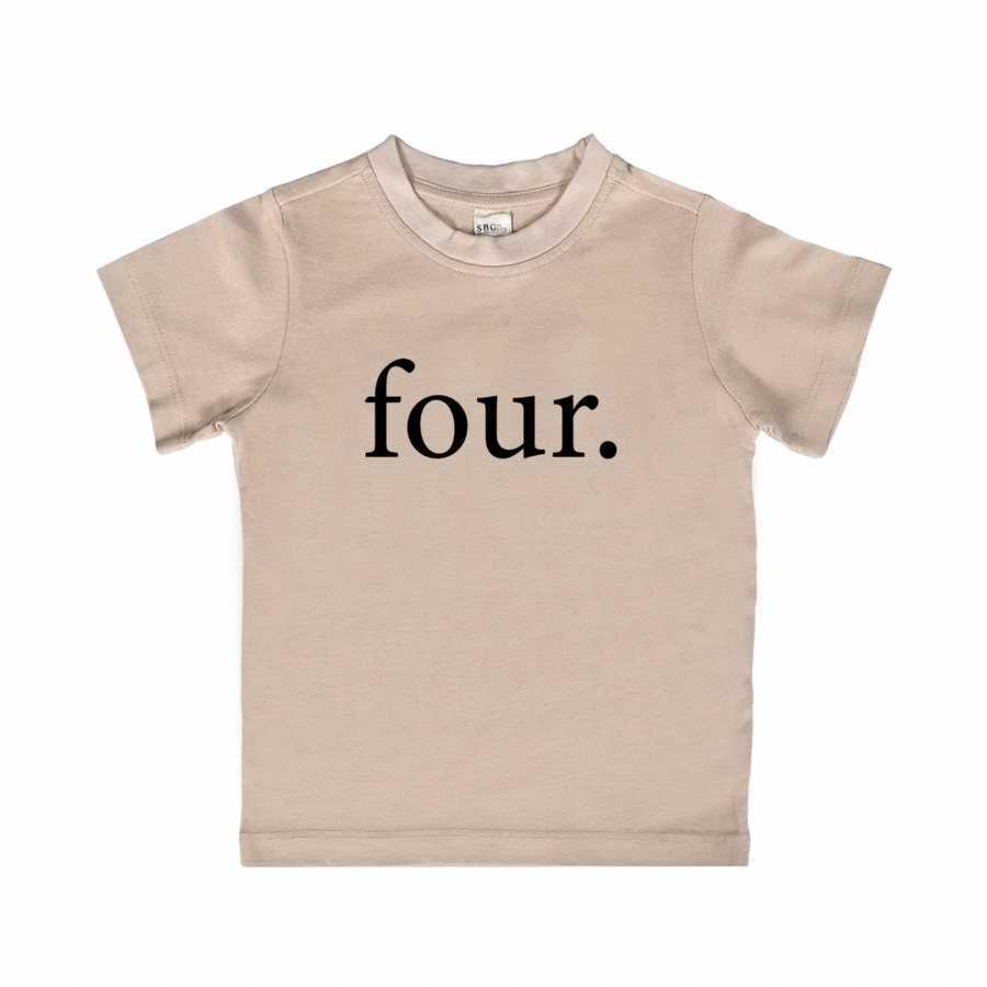 SAVED BY GRACE Four. - Birthday Tee (COLLECTIVE)
