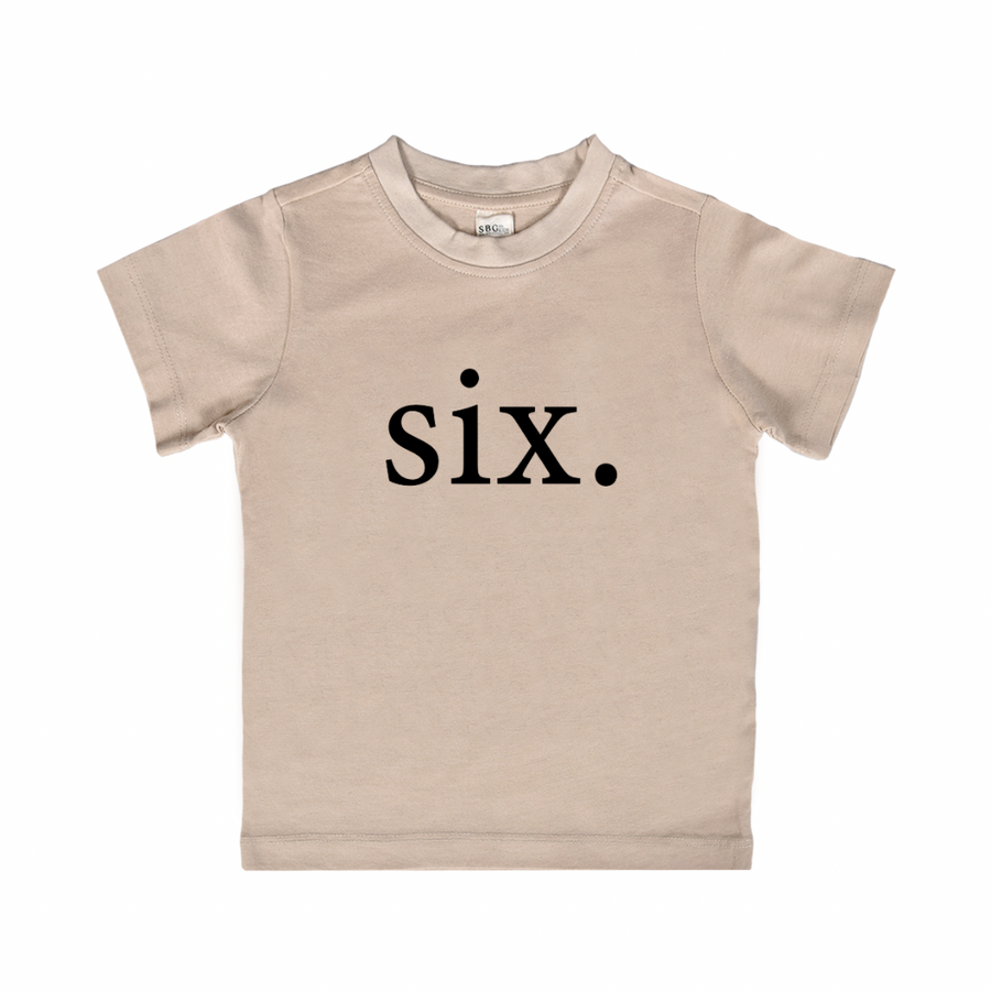 SAVED BY GRACE Six. - Birthday Tee (COLLECTIVE)