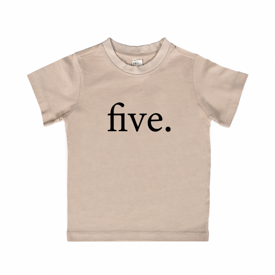 SAVED BY GRACE Five. - Birthday Tee (COLLECTIVE)