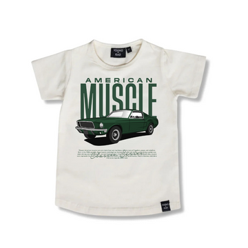 YOUNG + RAD AMERICAN MUSCLE CAR ACID WASH TEE (COLLECTIVE)