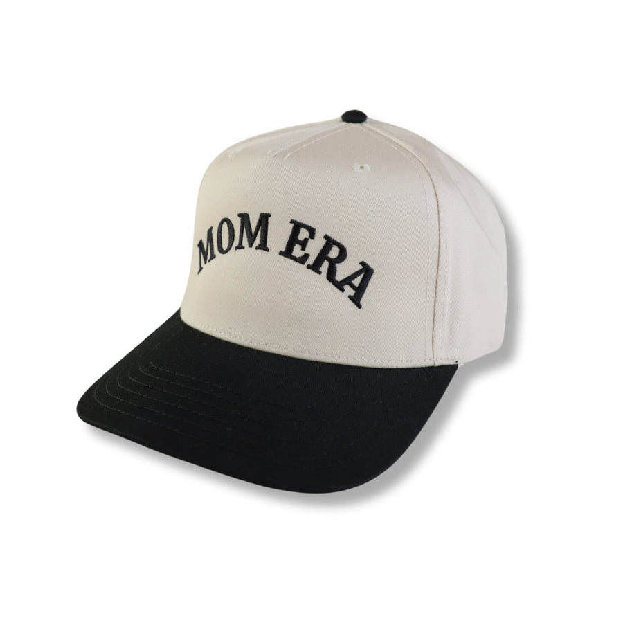 YOUNG + RAD MOM ERA CAP // BLACK & CREAM (COLLECTIVE)