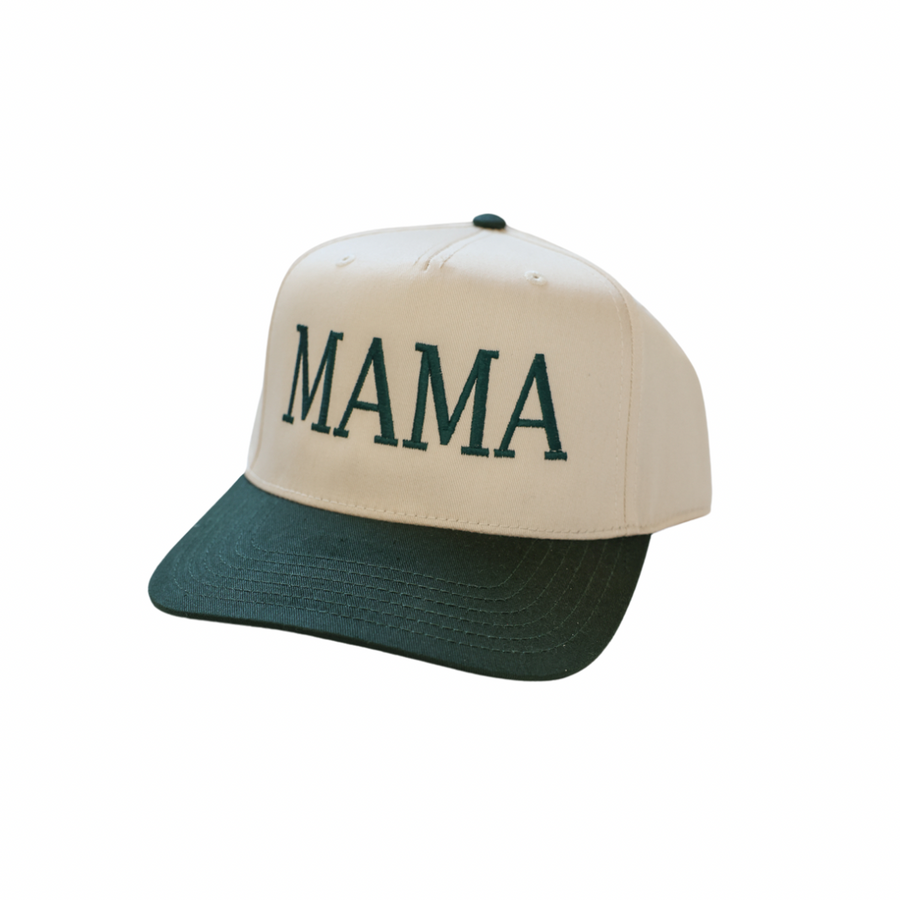 YOUNG + RAD MAMA SNAPBACK // GREEN & KHAKI (COLLECTIVE)